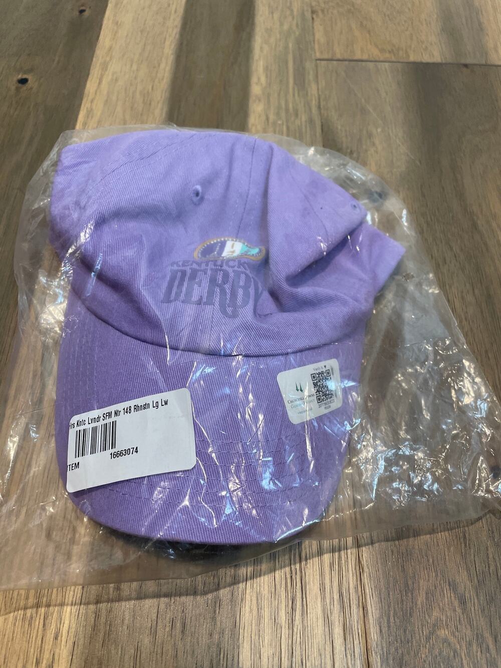 Kentucky Derby 148 Lavender Rhinestone Hat Churchill Downs Equine Artwear OS NWT